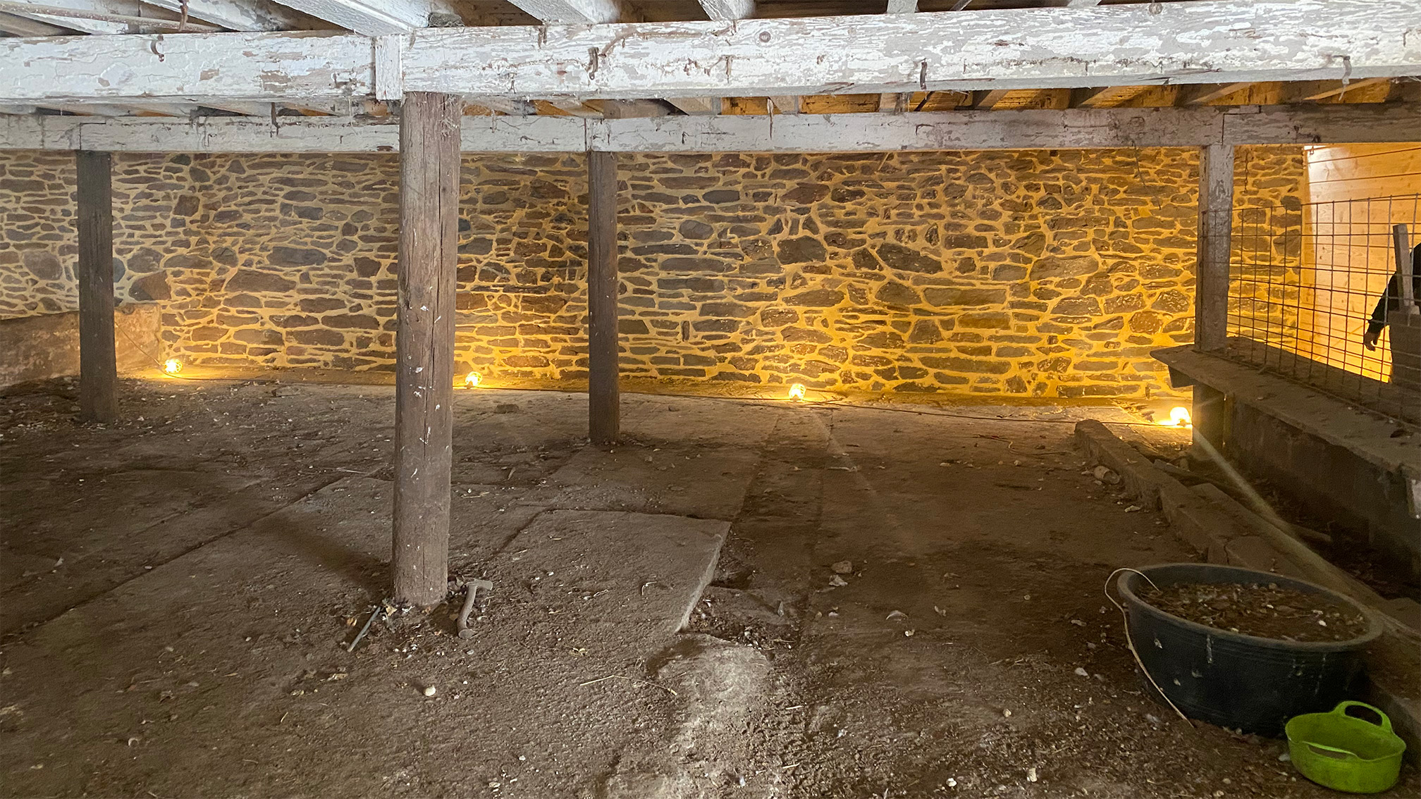 Stone Foundation Restoration